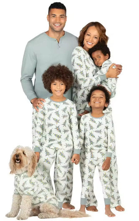 Family Christmas Pajama Set- Adult, Kids, Babies & Pet ( Adult)